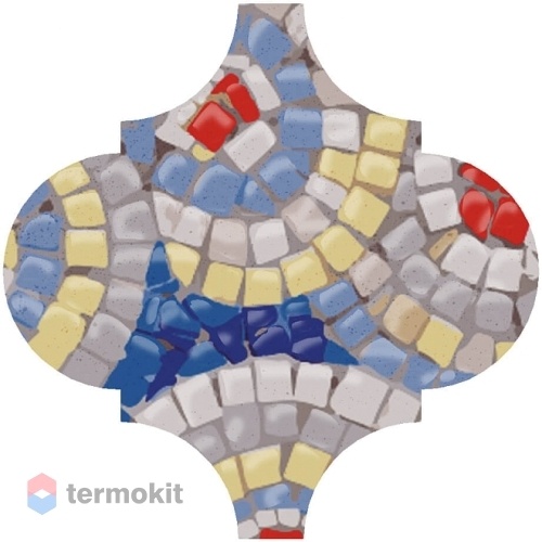 Керамическая плитка Kerama Marazzi Арабески Майолика OP/A172/65000 гауди декор 6,5x6,5