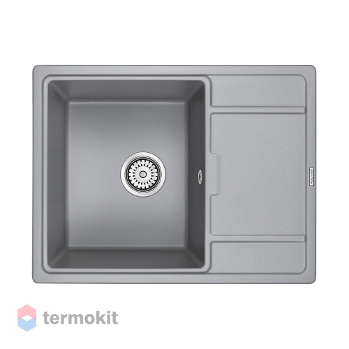 Мойка для кухни Paulmark Weimar серый металлик PM216550-GRM
