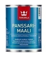 Tikkurila Panssarimaali,Алкидная краска для металлических крыш,база С,0,9л
