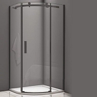 Душевой уголок Good Door Galaxy 1950x1000x1000 Черный ГЛ00017