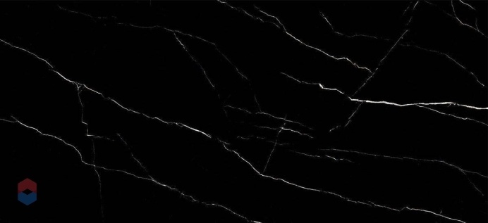 Керамогранит Staro Slab Double Polished Marquina Olpse Luninos 120x280x6