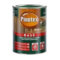 Pinotex Base грунт антисептик для защиты древесины от плесени,грибка,гнили,для наружных работ,1л