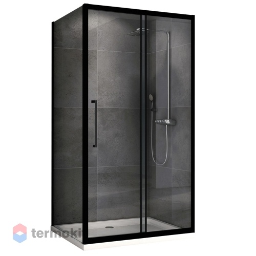 Душевой уголок ABBER Schwarzer Diamant 1950x1400x900 черный AG30140BH-S90B