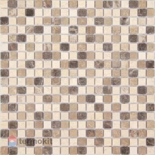 Мозаика Caramelle Mosaic Pietrine 4mm Pietra Mix 1 Pol (1,5x1,5) 30,5x30,5