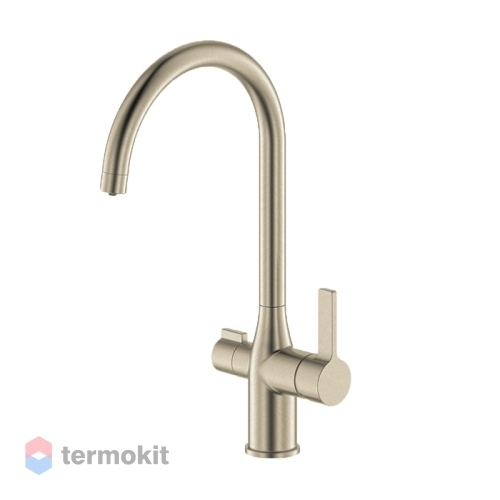Смеситель для кухни IDDIS Pure с каналом для фильтрованной воды сатин PURBNFJi05