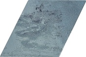 Керамическая плитка Ape Snap Rombo Blue Настенная 15x29,5