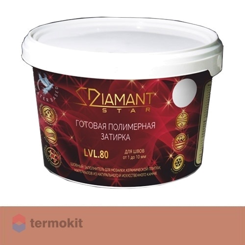 Затирка Диамант полимерная Diamant Star 813 капучино (2 кг)