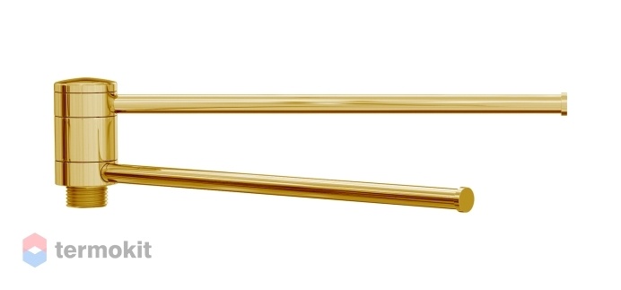 Полотенцедержатель Сунержа 360 L 250 мм золото