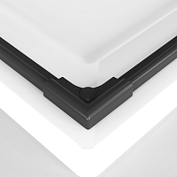 Душевой уголок Niagara Nova 1950x800x800 (тонированное стекло) черный матовый NG-2828-34BLACK