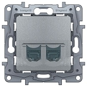 Двойные розетки Legrand Etika
