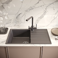 Мойка для кухни Domaci Солерно черный DP 780-08