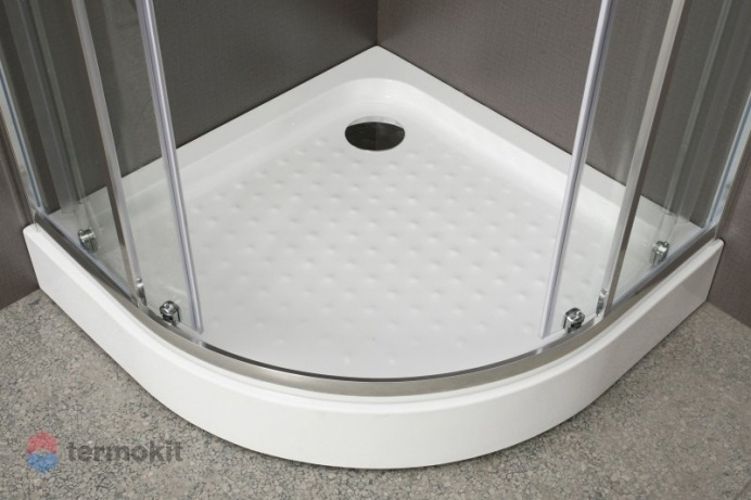 Душевой уголок BelBagno Uno 1950х800х800 хром UNO-195-R-2-80-C-Cr
