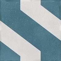 Керамогранит Wow Boreal Link Decor Blue 18,5x18,5