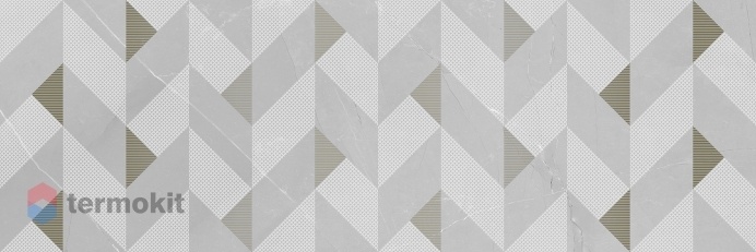 Керамическая плитка Laparet Lima Декор светло-серый 25х75