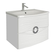 Тумба с раковиной Aima Design Breeze 70 Белый глянец