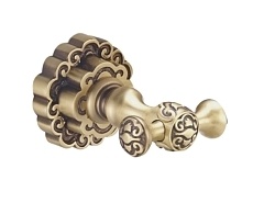 Крючок Bronze de Luxe WINDSOR двойной K25205
