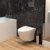 Унитаз подвесной Grossman с сиденьем GR-4456S Уцененный