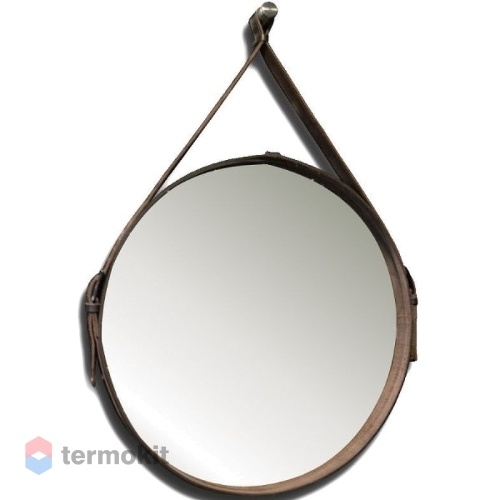 Зеркало Creto Bergen 71 на коричневом кожаном ремне 10-D710