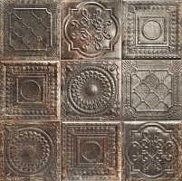 Керамическая плитка Mainzu Tin-Tile Rusty Nero (Mix без подбора) настенная 20х20