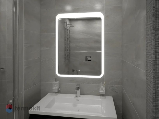 Зеркало Континент Lacio LED 50 с подсветкой ЗЛП530