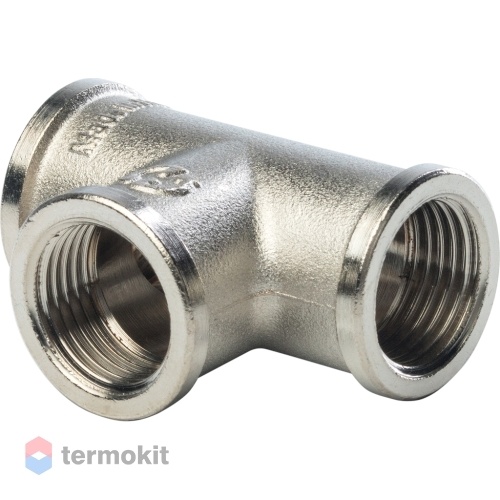 STOUT Тройник ВВ 1/2" никелированный