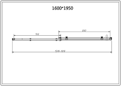 Душевой уголок Vincea Como-N 1950x1600x1000 черный VSR-4CN1016CLB