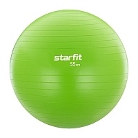 Фитбол Starfit GB-104 55 см, 900 гр, без насоса, зеленый (антивзрыв)
