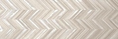 Керамическая плитка Ibero Cromat One Dec Fold Taupe Настенная 25х75