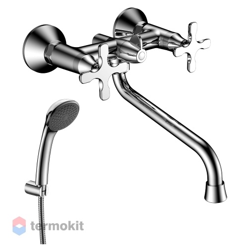 Смеситель для ванны и душа Lemark Duetto LM5751C