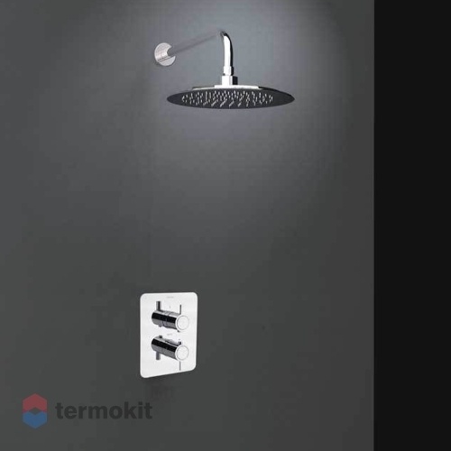 Душевой комплект скрытого монтажа Ramon Soler Drako с термостатом Хром K3324012