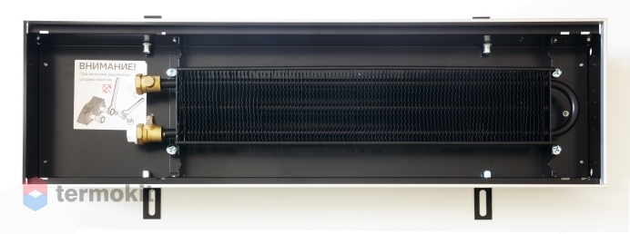 Внутрипольный конвектор KVZ 300/140/1800 с естественной конвекцией