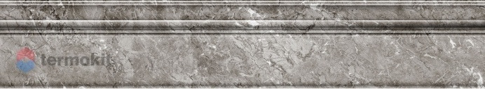 Керамическая плитка Eurotile Ceramica Amina 892 gray плинтус 16x89,5
