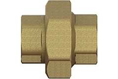 Elsen Сгон американка прямой ВВ 1/2", 1/2" латунь с плоским уплотнением