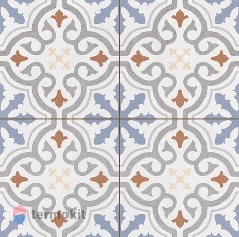 Керамическая плитка Kerlife Hydraulic Grace Mix напольная 45x45