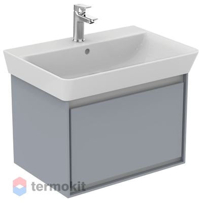Тумба под раковину Ideal Standard CONNECT AIR 65 подвесная Серый, Белый E0847EQ