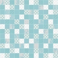 Керамическая плитка AltaСera Rainfall Mosaic Aquamarine DW7MSC16 мозаика 30,5х30,5