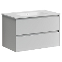 Тумба под раковину SANCOS Cento 79 подвесная белый глянец CN80W