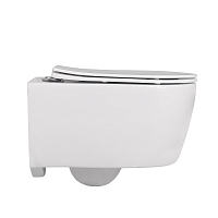 Унитаз подвесной ABBER Bequem с сиденьем микролифт AC1104