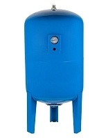 Гидроаккумулятор для систем водоснабжения Unipump 150 л. вертикальный с манометром