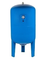 Гидроаккумулятор для систем водоснабжения Unipump 150 л. вертикальный с манометром