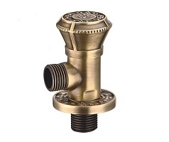 Вентиль Bronze de Luxe для подключения сантехники 1/2&quot; 32626