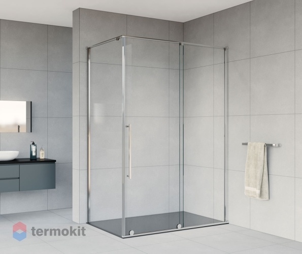 Душевой уголок Vincea Arno 2000х1200х1000 хром VSR-1A1012CL