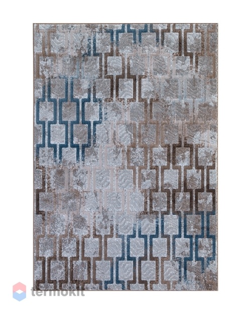 Ковёр Merinos Matrix 160x230 прямоугольный кремовый/синий D591