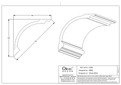 Карниз Orac Purotouch C338
