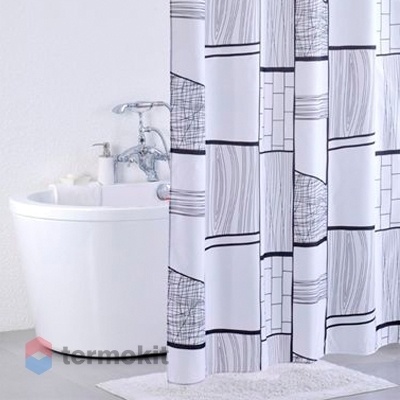 Шторка для ванной IDDIS Wall 200х200 с рисунком 311P20Ri11