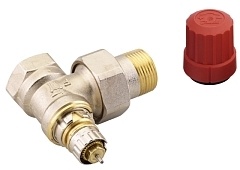 Danfoss Корпус клапана RTR-N 15 A угловой, никелиров.