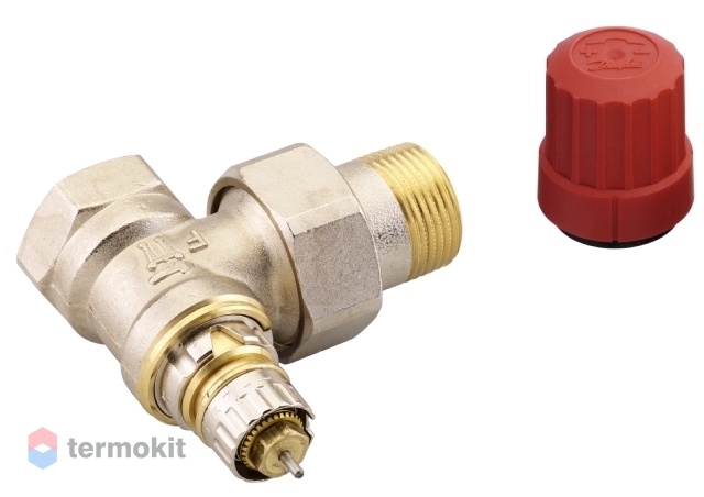 Danfoss Корпус клапана RTR-N 15 A угловой, никелиров.