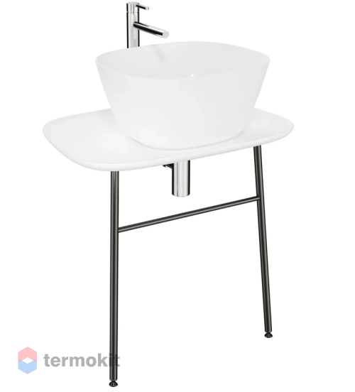 Столешница Vitra Plural 70 пристенная белый матовый 62561