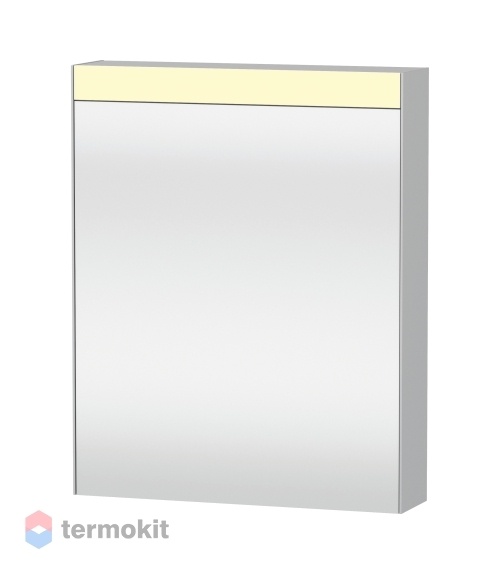 Зеркальный шкаф Duravit Light & Mirrors 60 с подсветкой белый глянец LM7840R00000