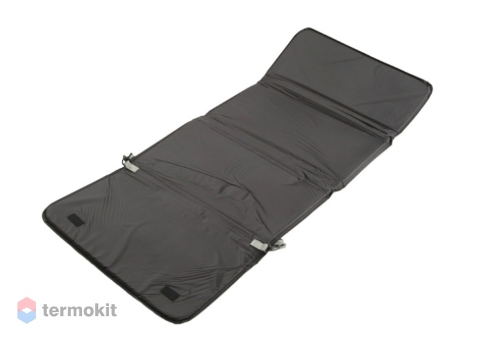 Тренировочный коврик Reebok для аэробики складной 126x58x1,6 см черный RAEL-11021BK